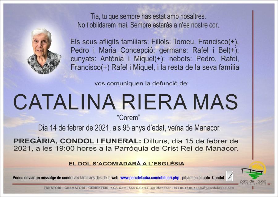 CATALINA RIERA MAS