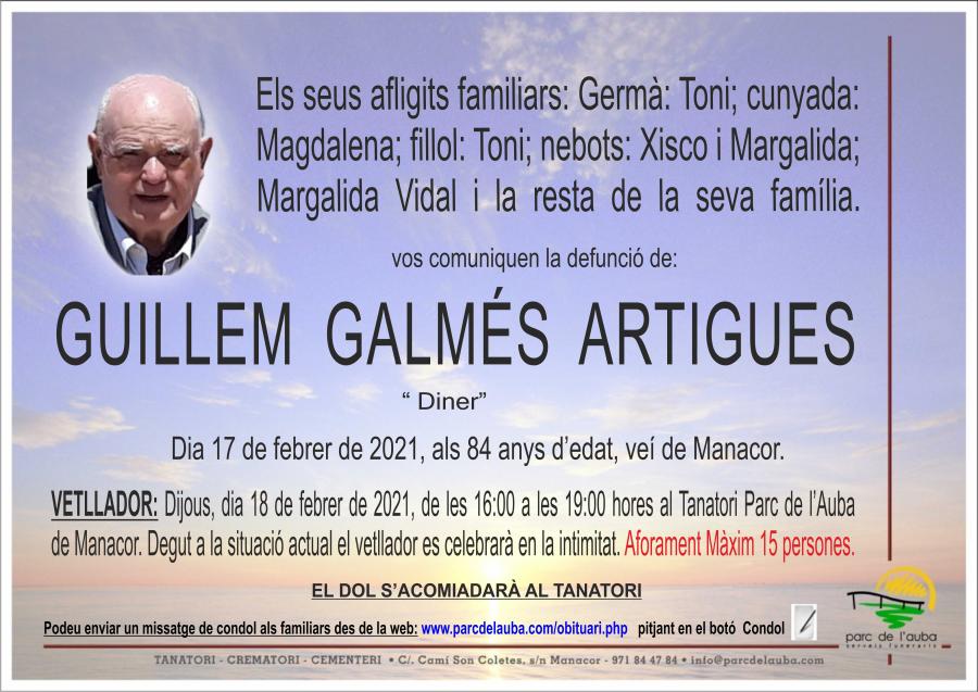GUILLEM GALMÉS ARTIGUES
