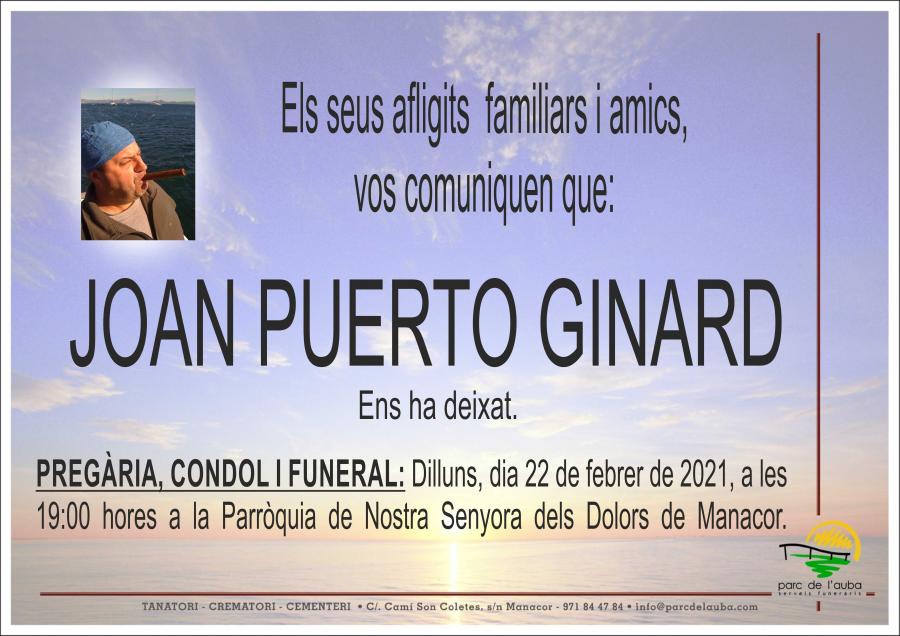 JOAN PUERTO GINARD