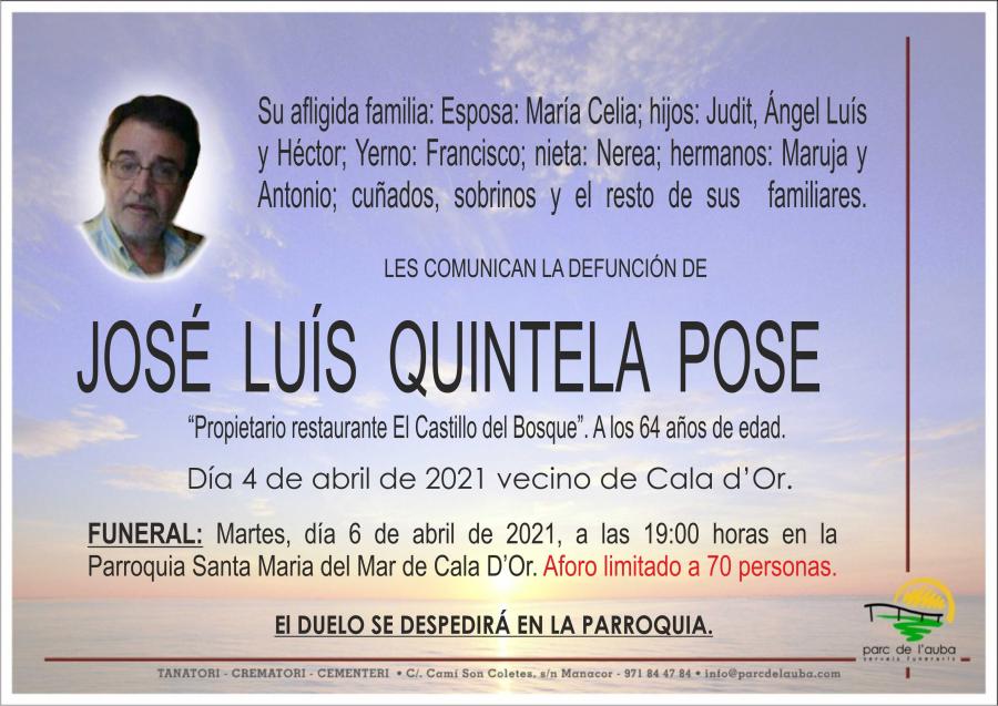 JOSE LUIS  QUINTELA POSE