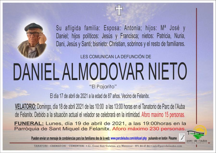 DANIEL ALMODOVAR NIETO