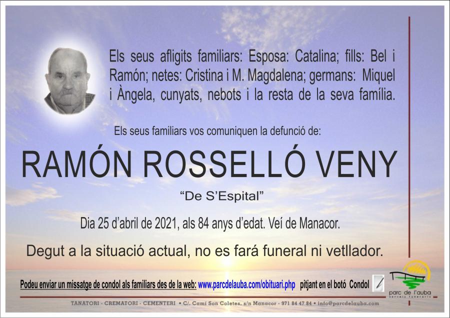 RAMÓN ROSSELLÓ VENY