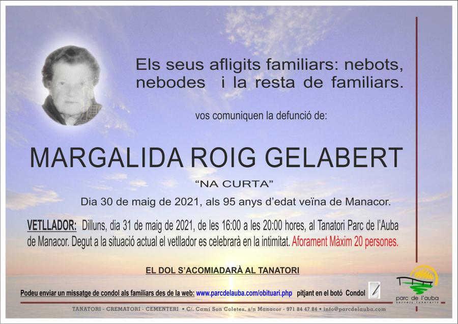 MARGALIDA ROIG GELABERT