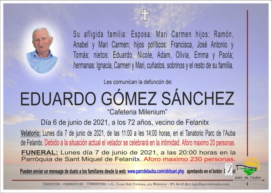 EDUARDO GÓMEZ SÁNCHEZ