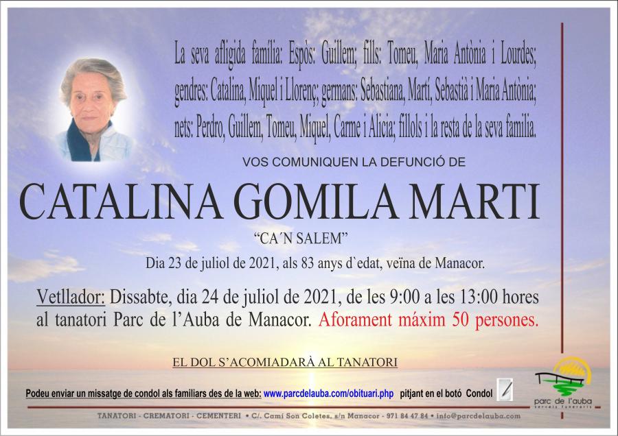 CATALINA GOMILA MARTI