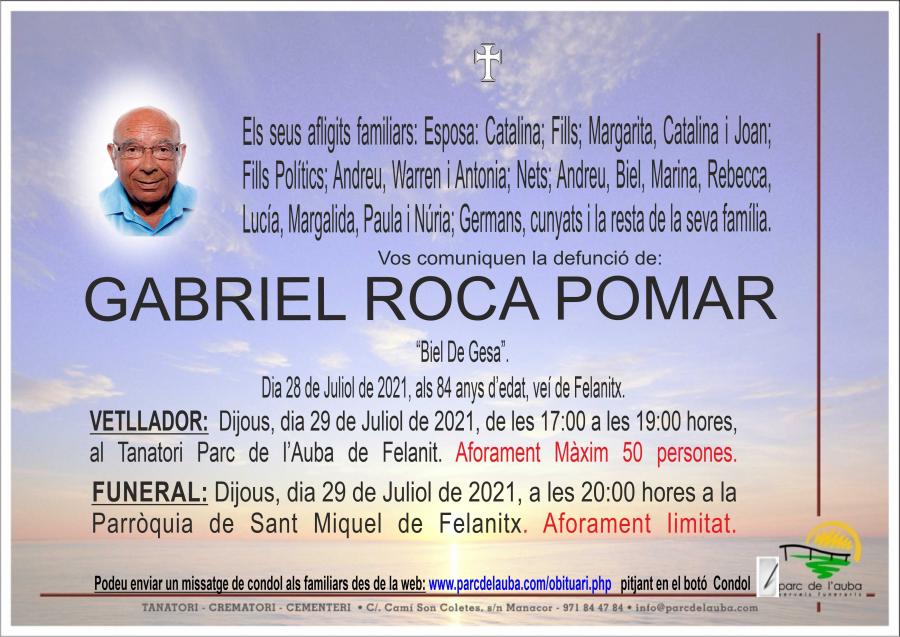 GABRIEL ROCA POMAR