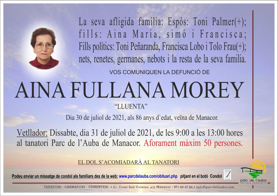 AINA FULLANA MOREY