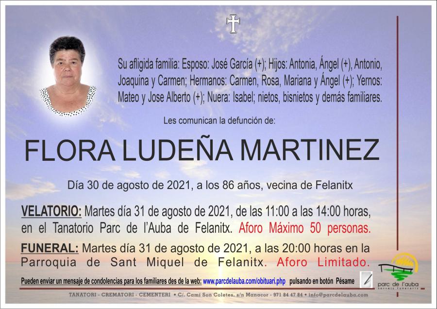 FLORA LUDEÑA MARTÍNEZ