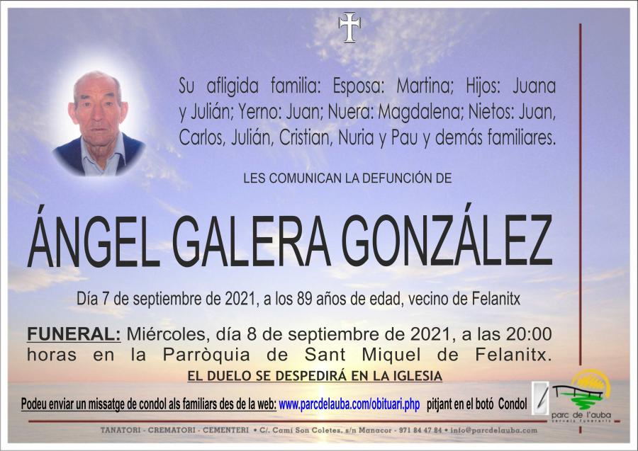 ÁNGEL GALERA GONZÁLEZ
