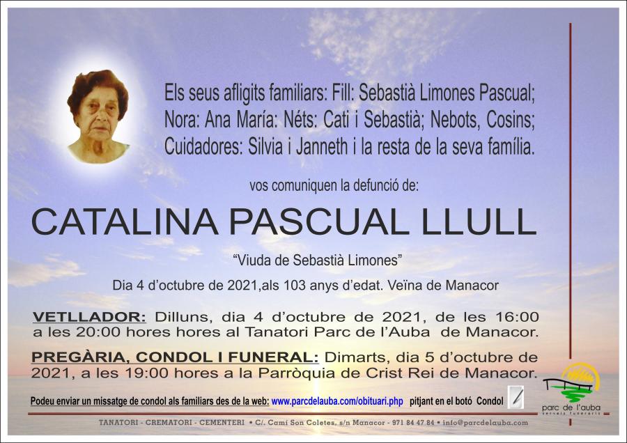 CATALINA PASCUAL LLULL