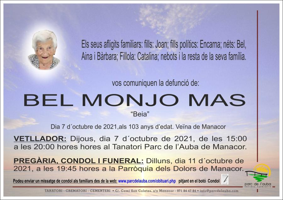 BEL  MONJO MAS
