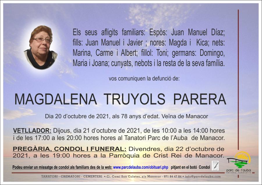 MAGDALENA TRUYOLS PARERA