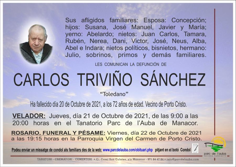 CARLOS TRIVIÑO SÁNCHEZ