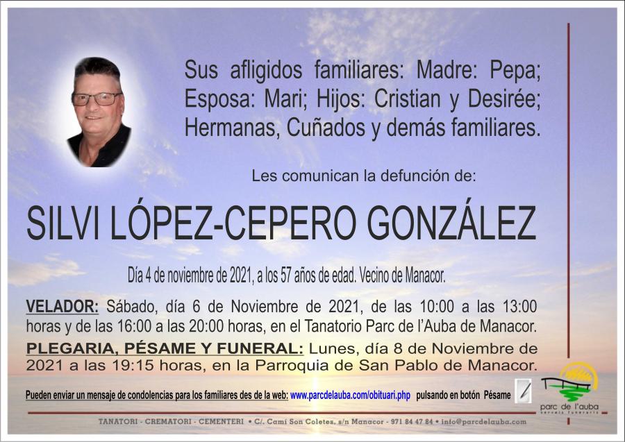 SILVI LÓPEZ-CEPERO GONZÁLEZ