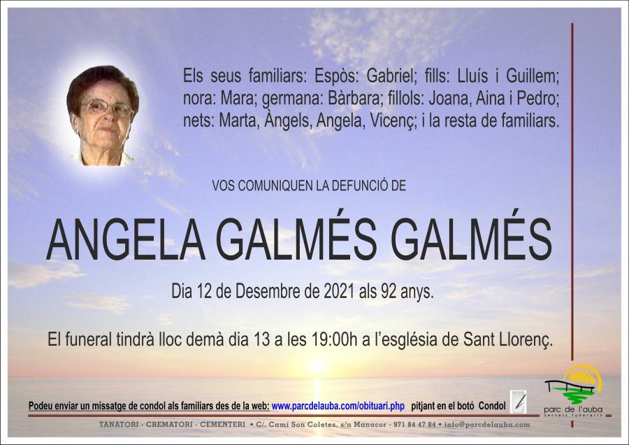 ANGELA GALMES GALMES