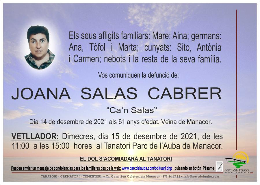 JOANA SALAS CABRER