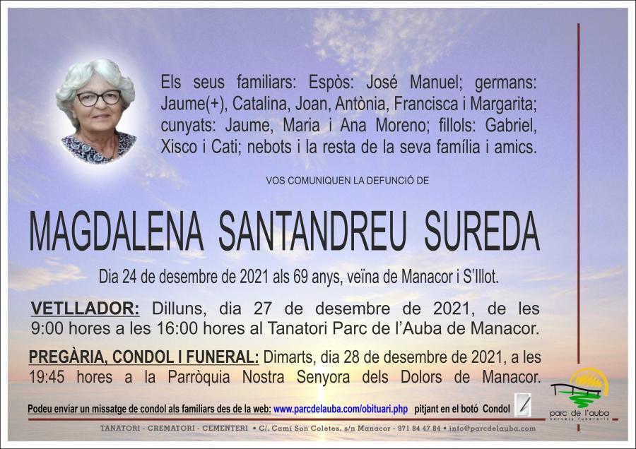 MAGDALENA SANTANDREU SUREDA
