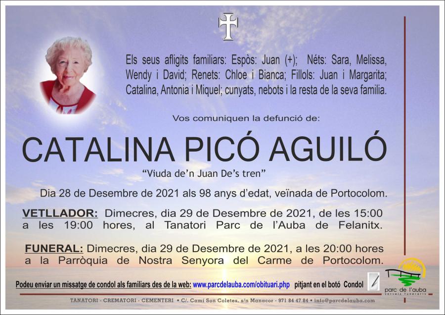 CATALINA PICO AGUILO