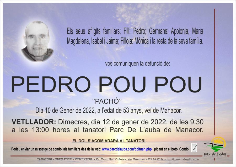 PEDRO POU POU
