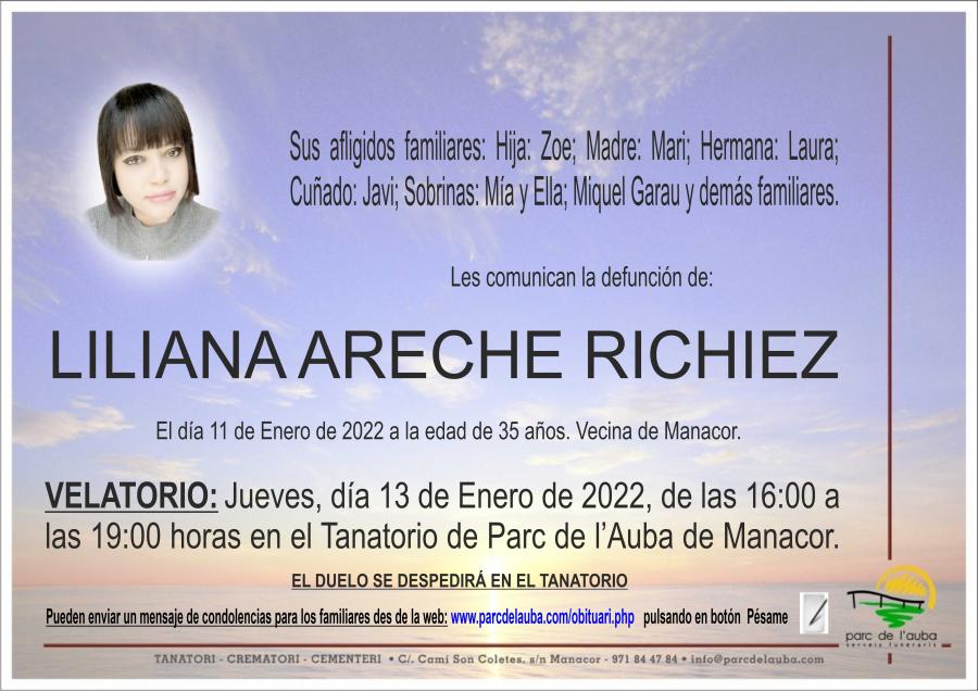 LILIANA ARECHE RICHIEZ