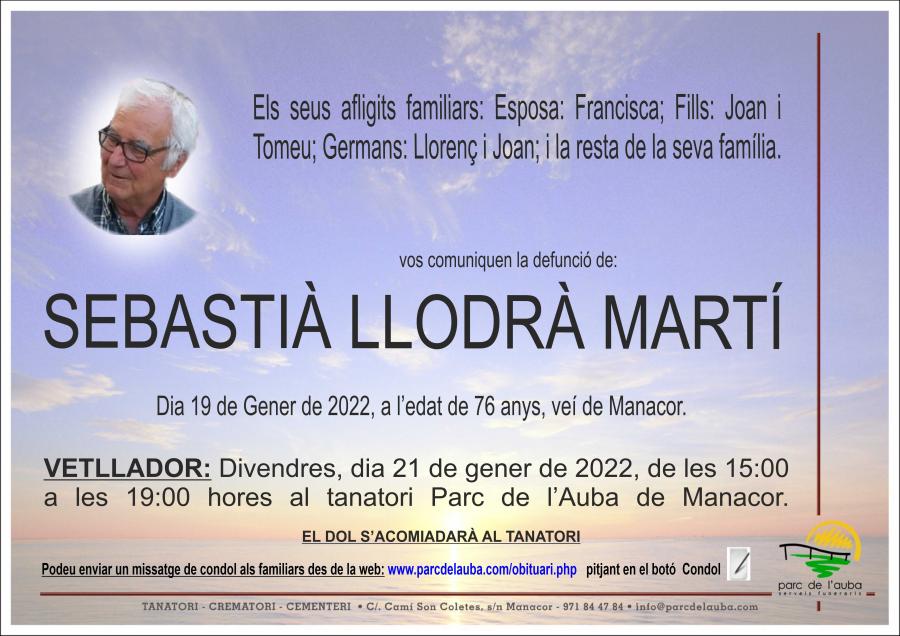 SEBASTIA LLODRA MARTI