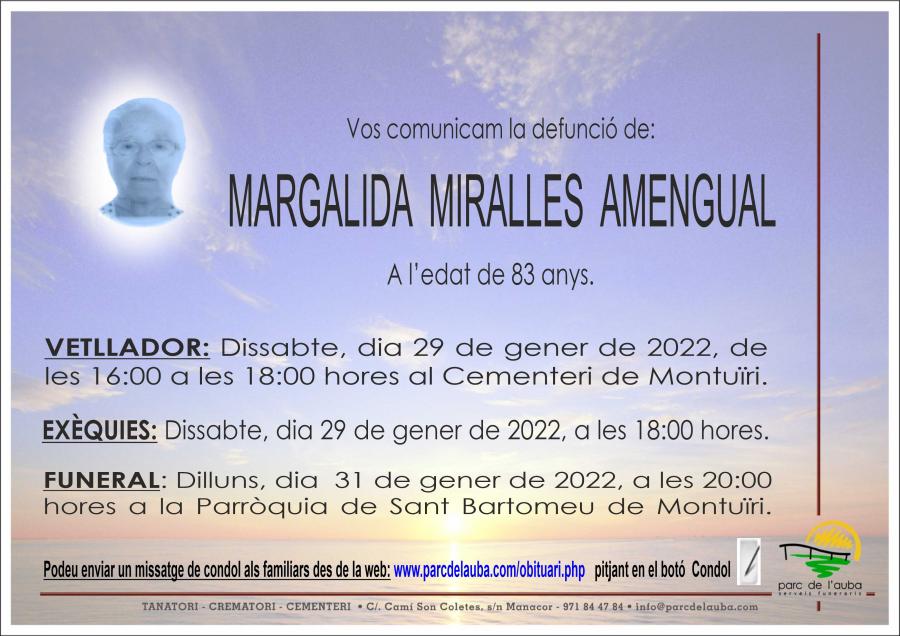 MARGALIDA MIRALLES AMENGUAL