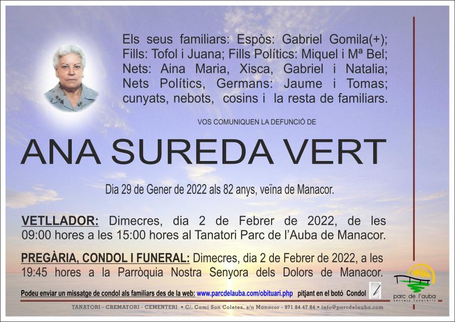 ANA SUREDA VERT