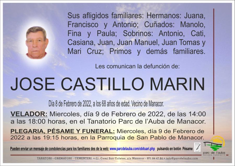 JOSE CASTILLO MARIN