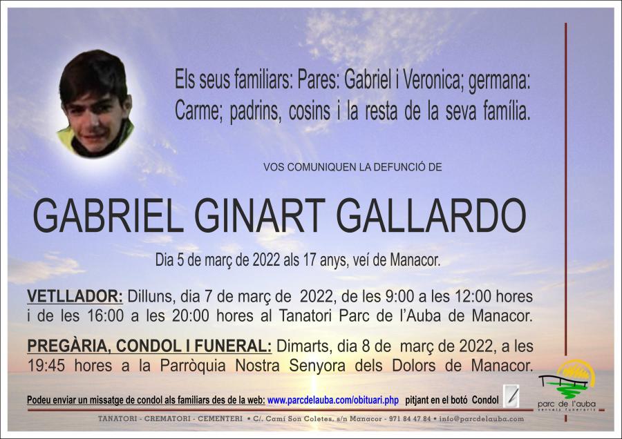 GABRIEL GINART GALLARDO