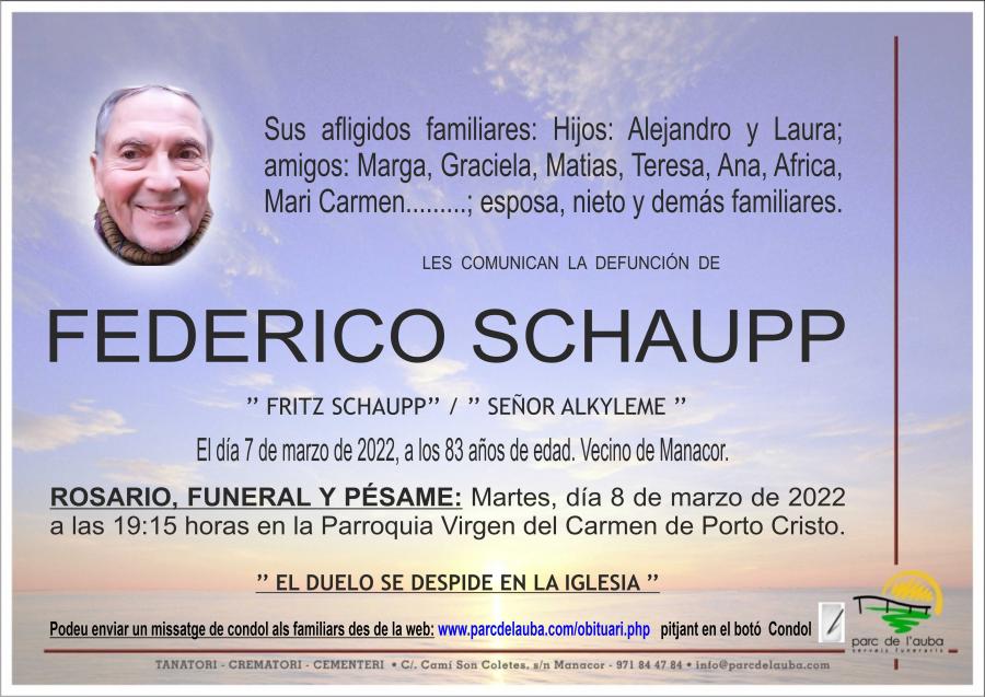 FEDERICO SCHAUPP