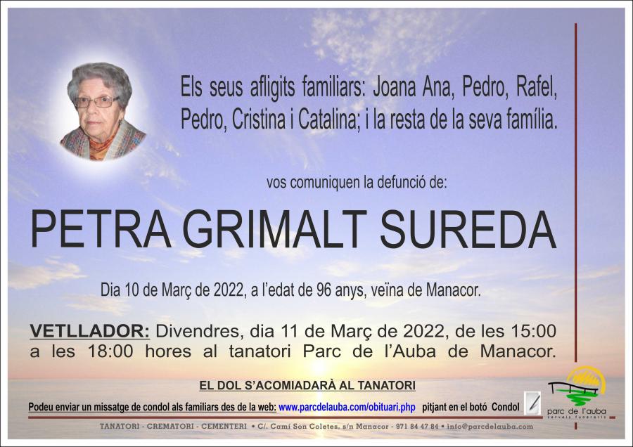 PETRA GRIMALT SUREDA