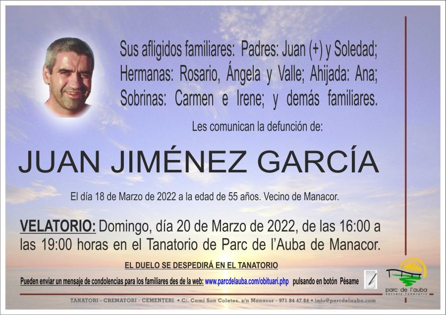 JUAN JIMÉNEZ GARCÍA