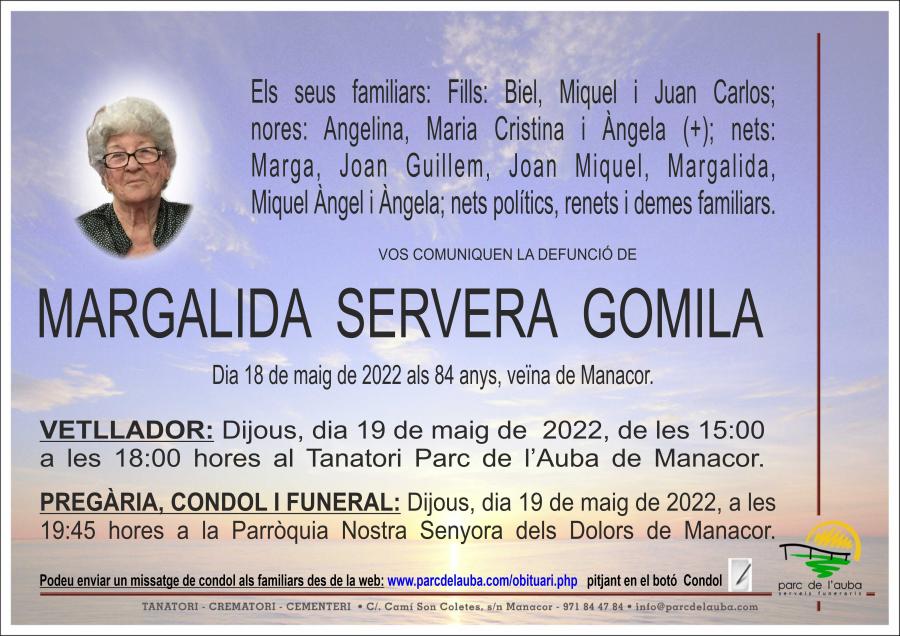 MARGALIDA SERVERA GOMILA
