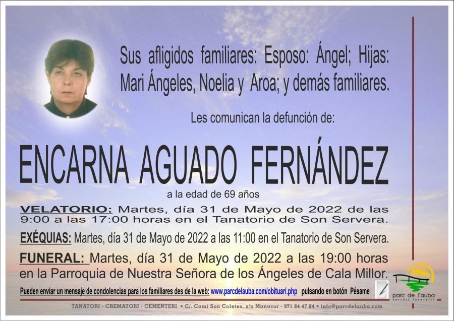 ENCARNA AGUADO FERNÁNDEZ