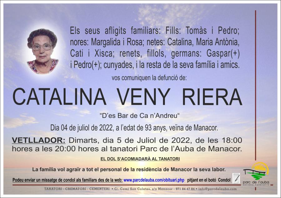 CATALINA VENY RIERA