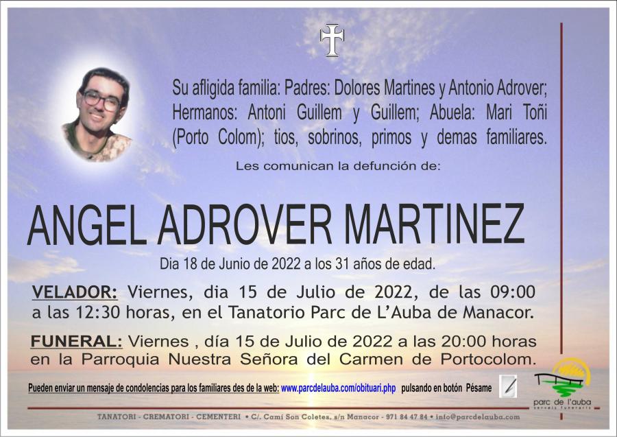 ANGEL  ADROVER MARTINEZ.