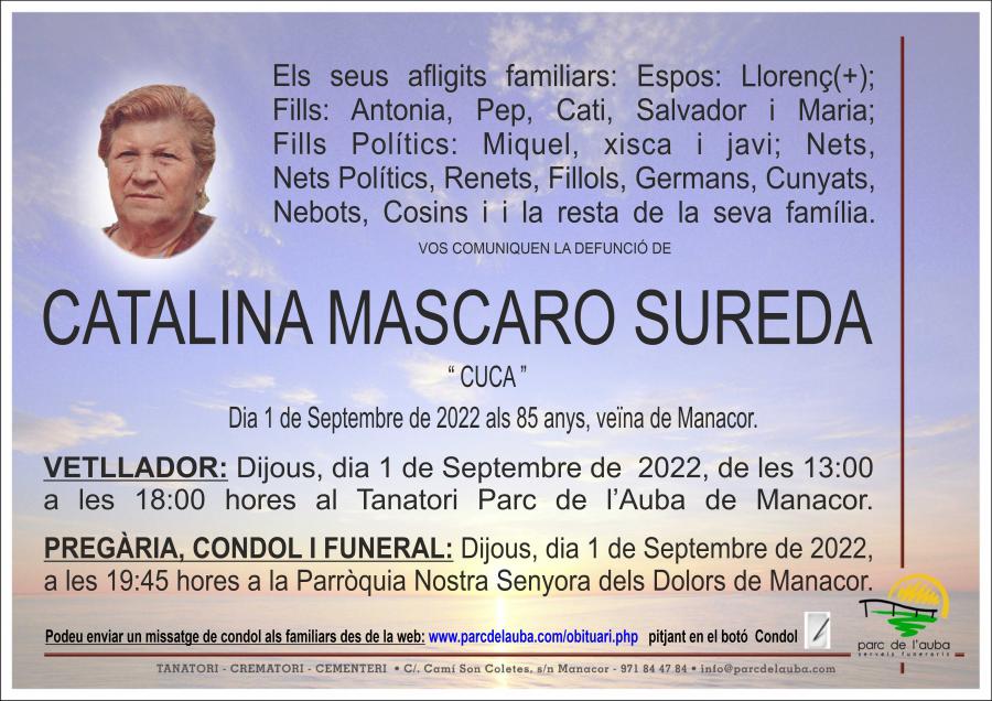 CATALINA MASCARO SUREDA