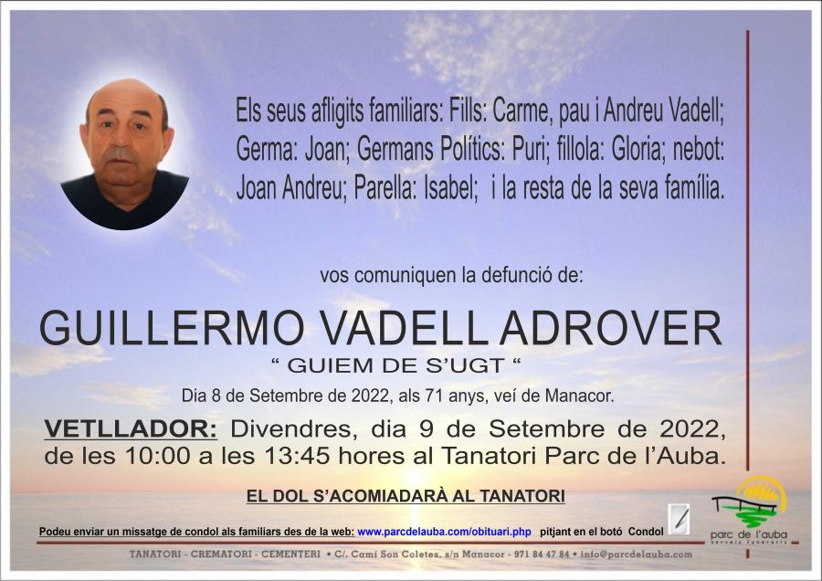 GUILLERMO VADELL ADROVER