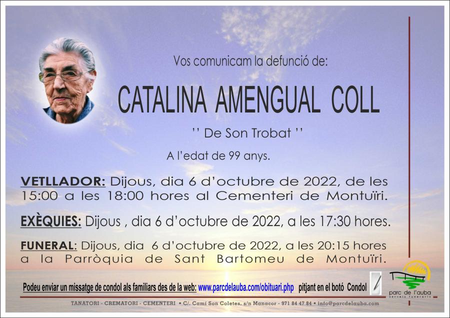 CATALINA AMENGUAL COLL