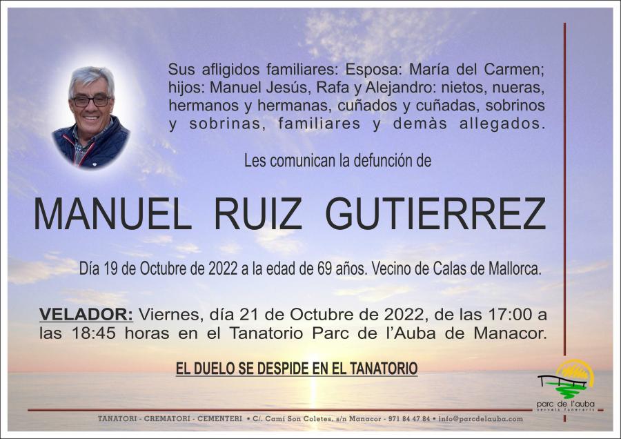MANUEL RUIZ GUTIERREZ