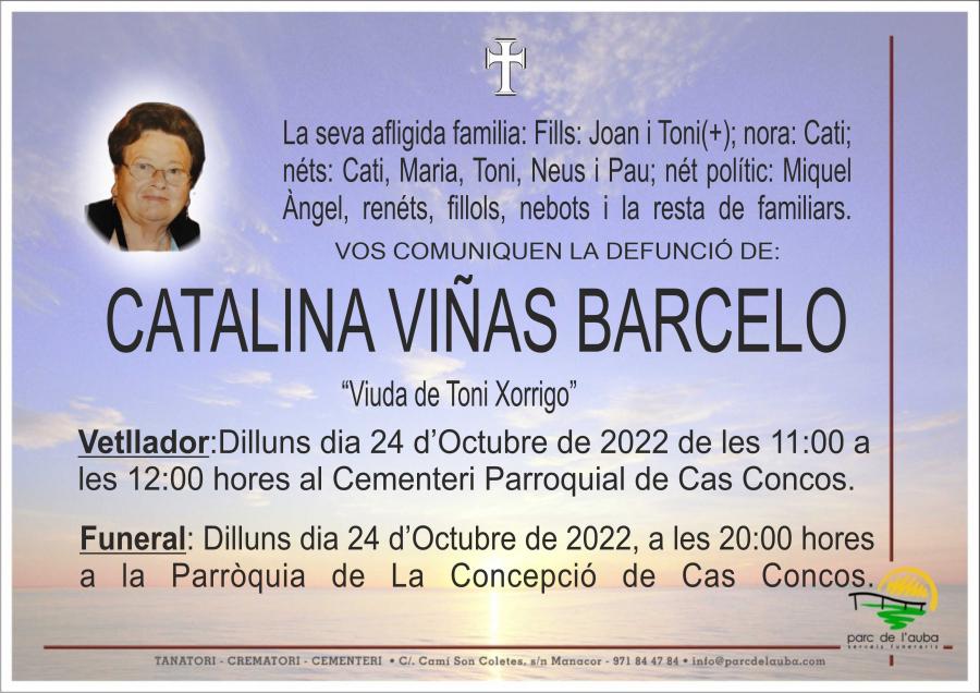 CATALINA  VIÑAS BARCELO