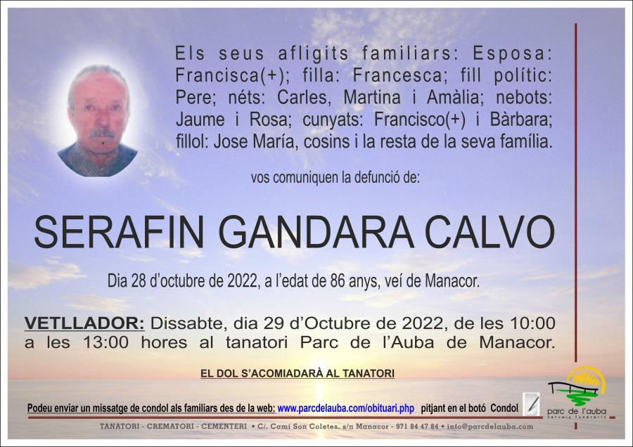 SERAFIN GANDARA CALVO