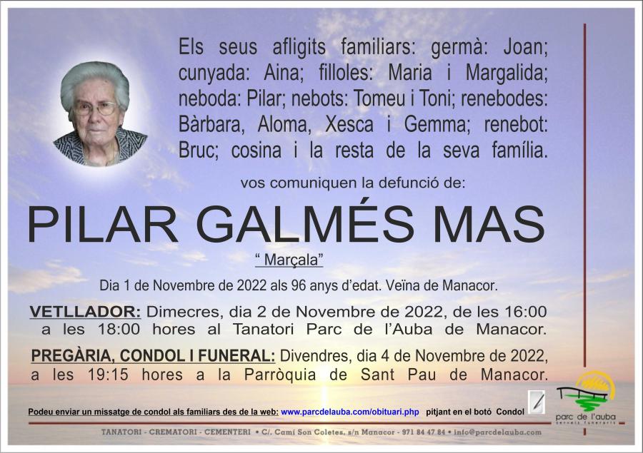 PILAR GALMES MAS