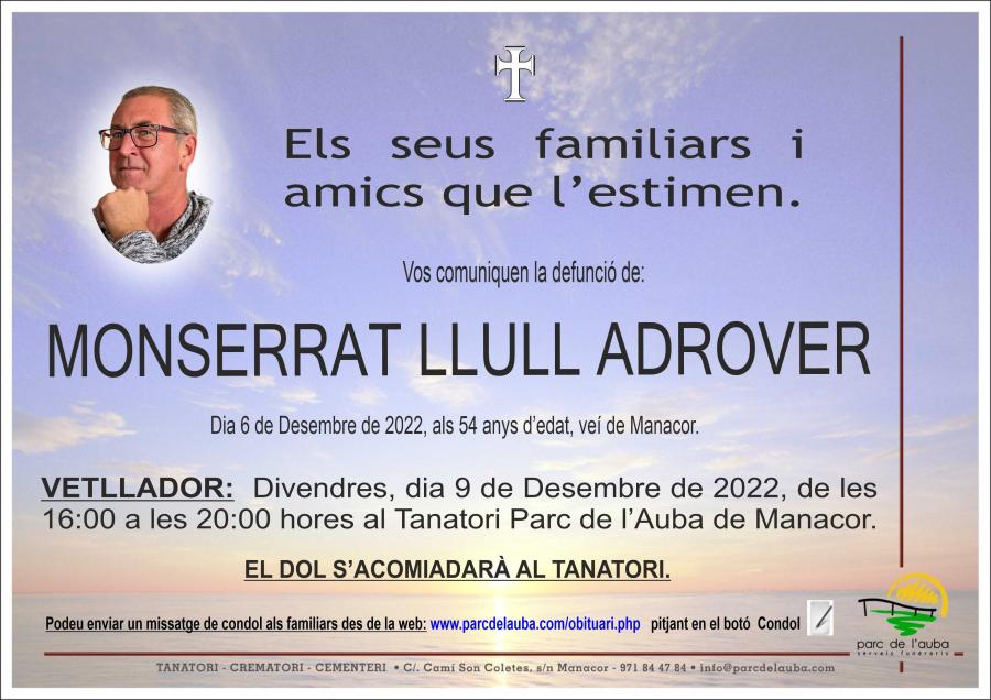 MONSERRAT LLULL  ADROVER