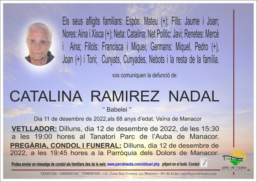 CATALINA RAMIREZ NADAL