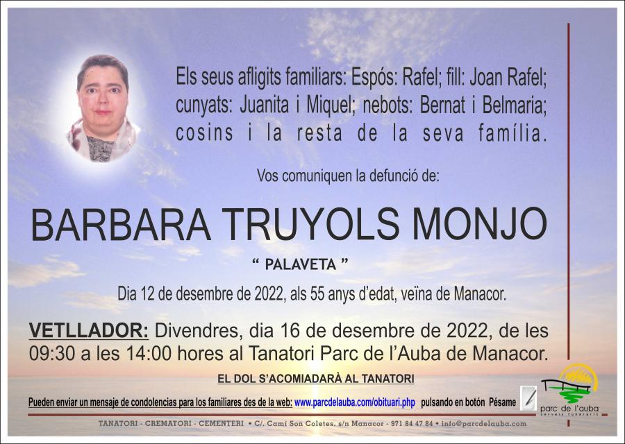 BARBARA TRUYOLS MONJO