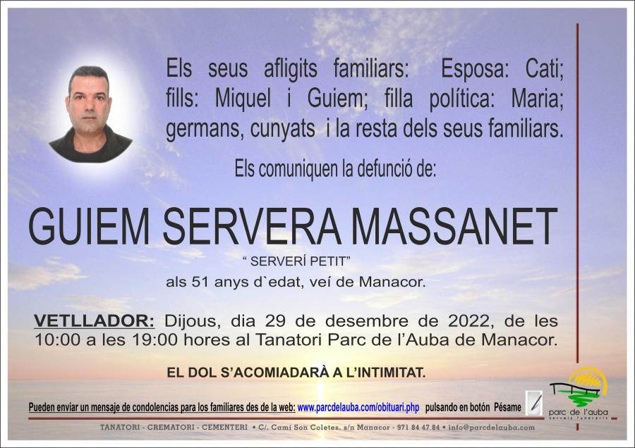 GUIEM SERVERA MASSANET