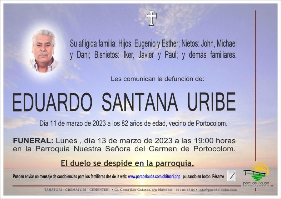 EDUARDO SANTANA  URIBE