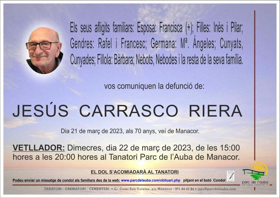 JESÚS CARRASCO RIERA