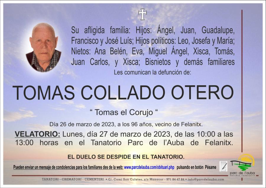 TOMAS COLLADO OTERO